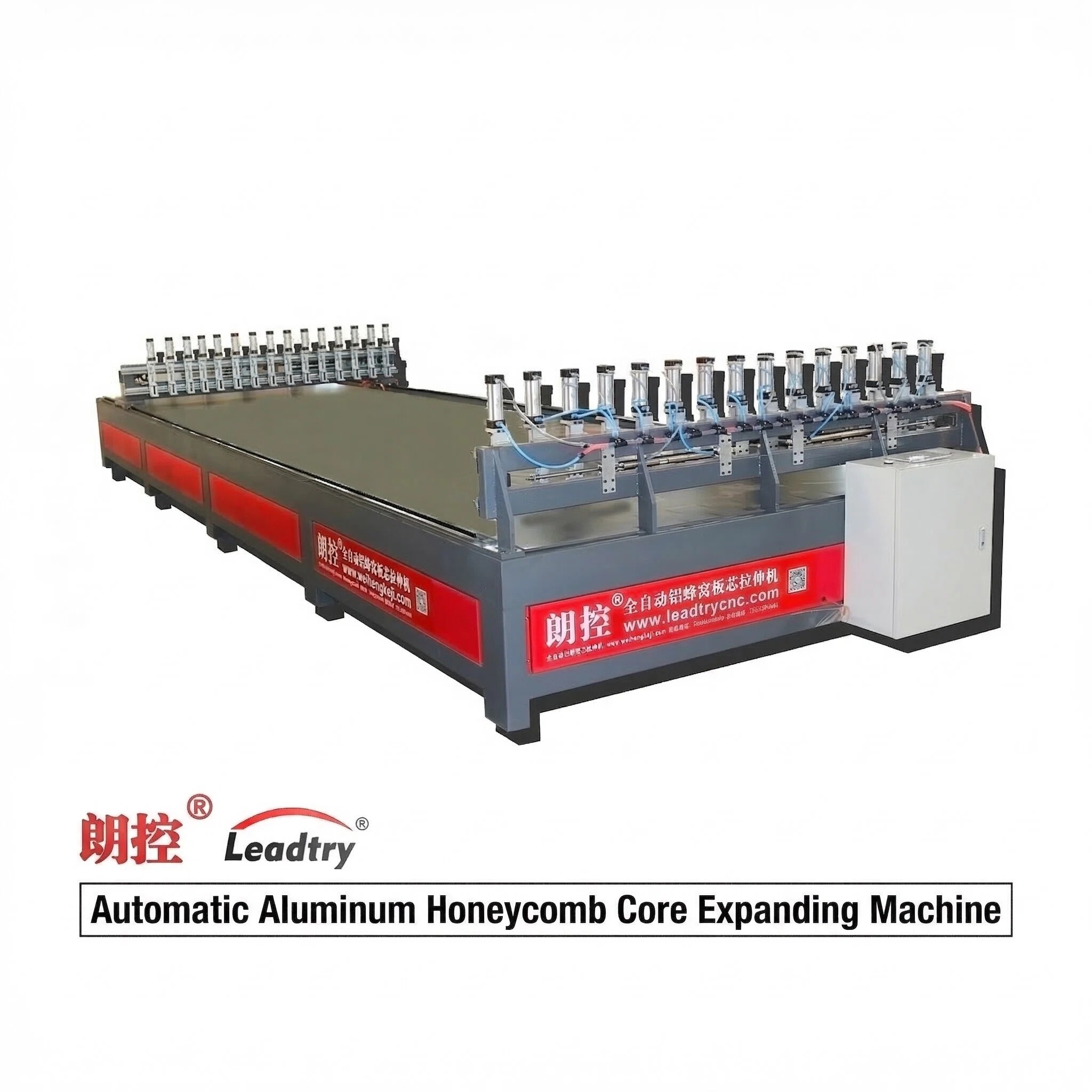 Automatic aluminum honeycomb core expanding machine
